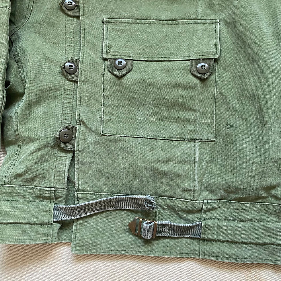 섬네일: 60’s SWEDISH ARMY MOTORCYCLE JACKET 