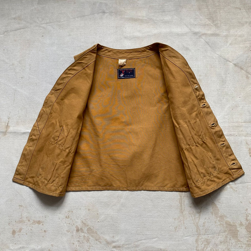 섬네일: 50-60’s RED HEAD HUNTING VEST