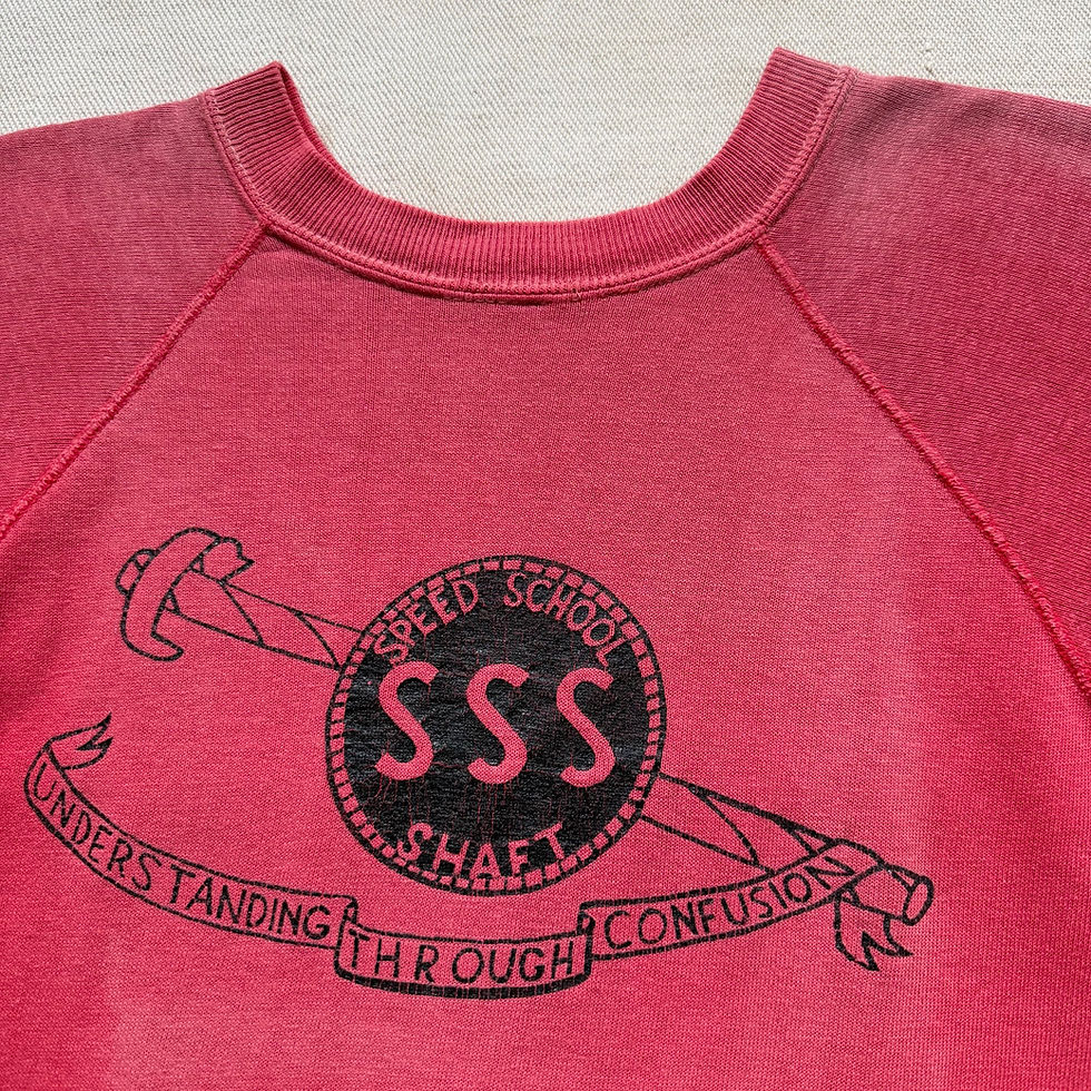 Thumbnail: 60-70’s UNKNOWN BRAND S/S SWEATSHIRT