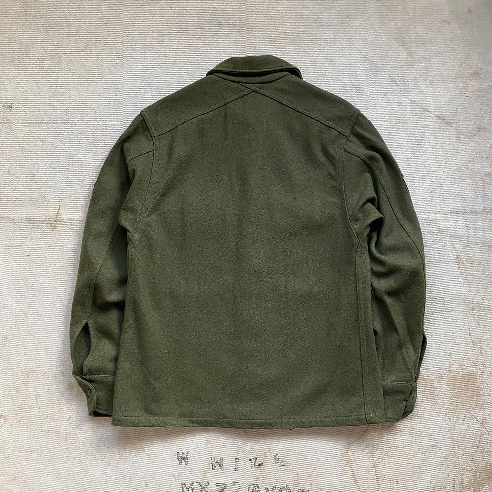 섬네일: 50’s US ARMY KOREAN WAR WOOL SHIRT