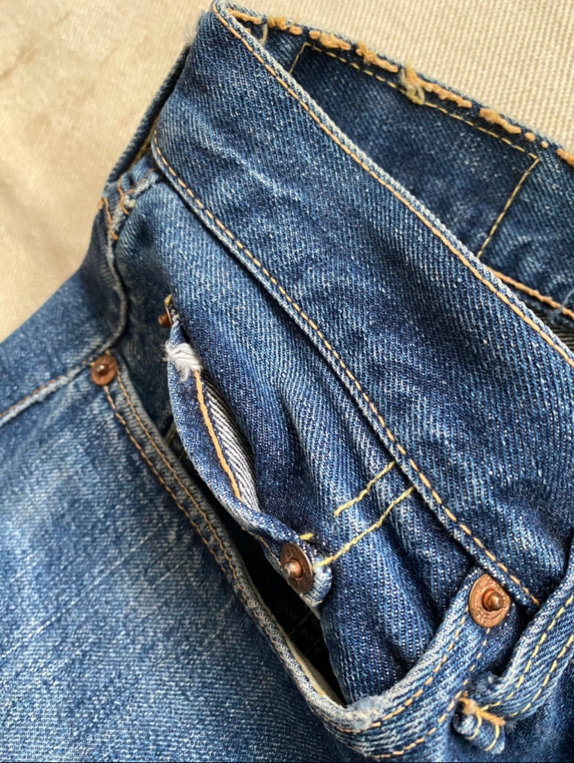 Miniaturbild: 60's LEVI’S 501 S TYPE BIG E DENIM JEANS