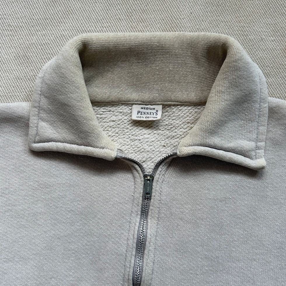 Miniaturbild: 50-60’s PENNEY’S QUARTER ZIP SWEATSHIRT 