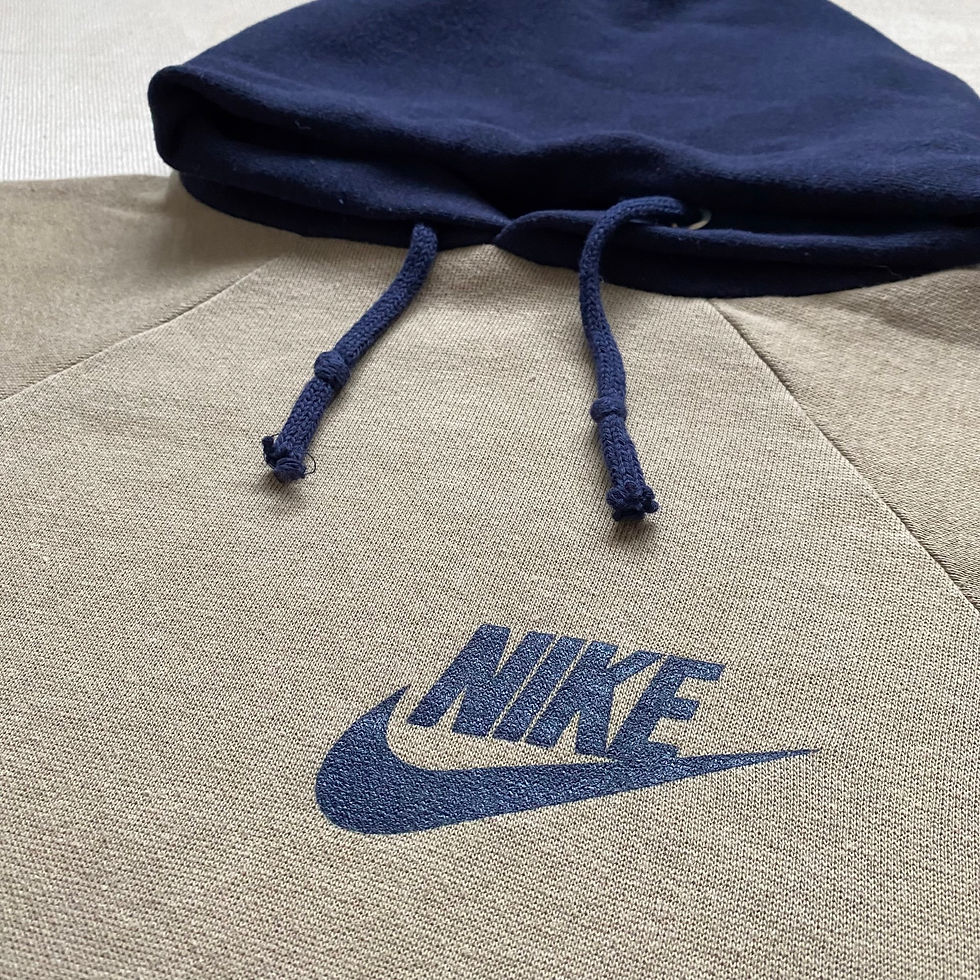 Miniaturbild: 70's NIKE SWEAT PARKA WITH ORANGE SWOOSH LABEL