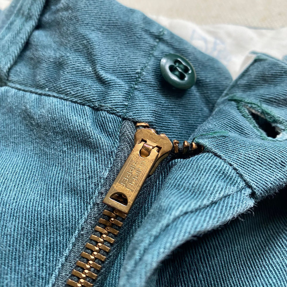 Thumbnail: 60’s ARMY TWILL COTTON WORK PANTS