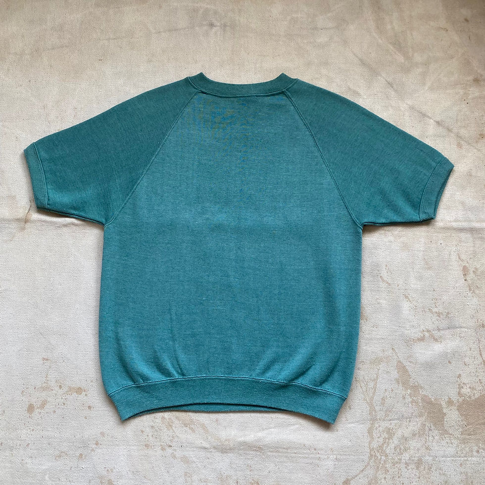 Thumbnail: 60-70’s SPRINGFOOT SHORT SLEEVE PLAIN SWEATSHIRT