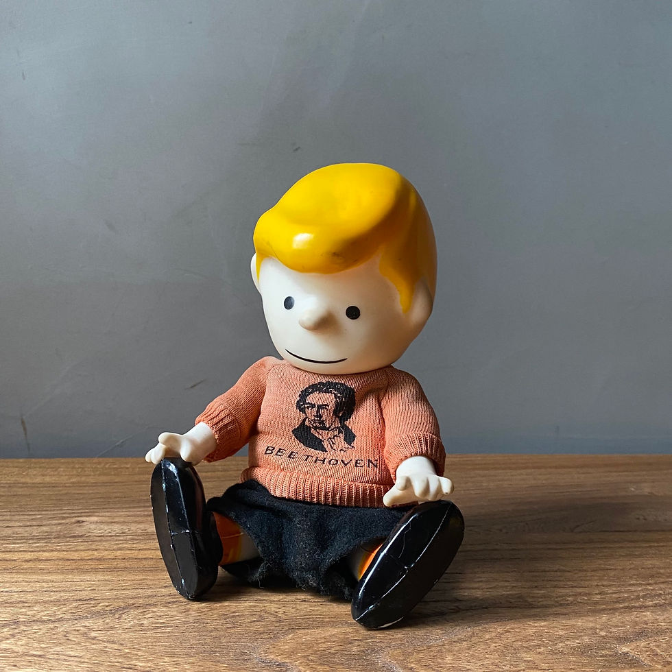 Miniaturbild: 60’s PEANUTS POCKET DOLL SCHROEDER WITH BEETHOVEN SWEATSHIRT 