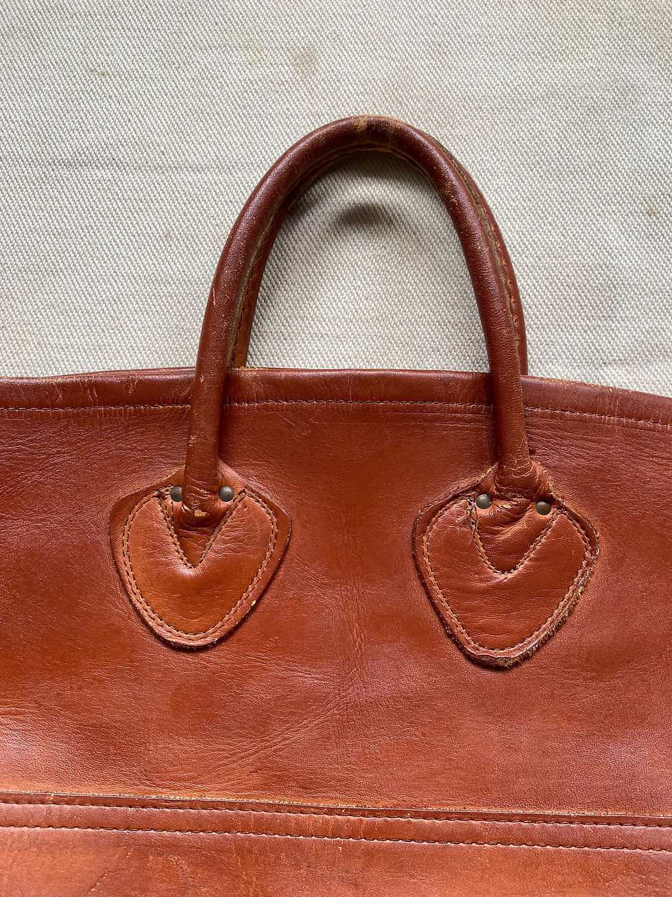 섬네일: 80’s LL BEAN LEATHER TOTE BAG