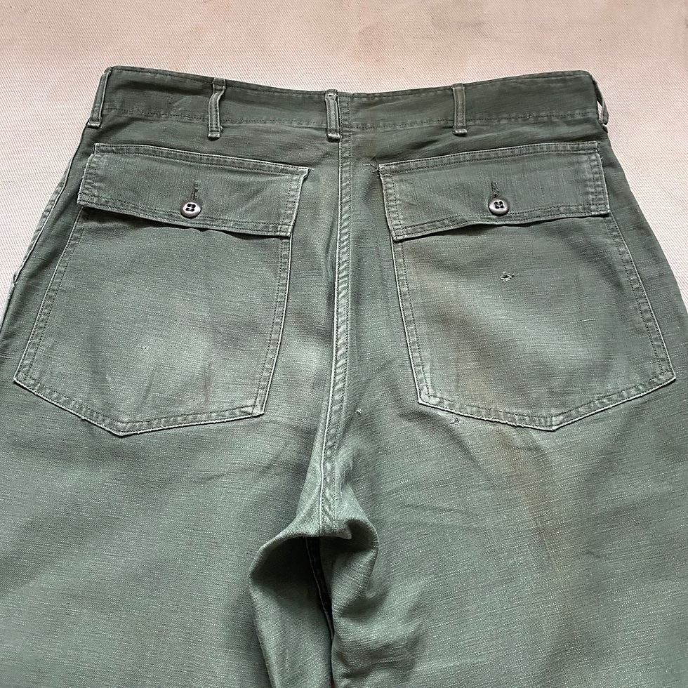 Miniaturbild: 60’s US ARMY UTILITY TROUSERS