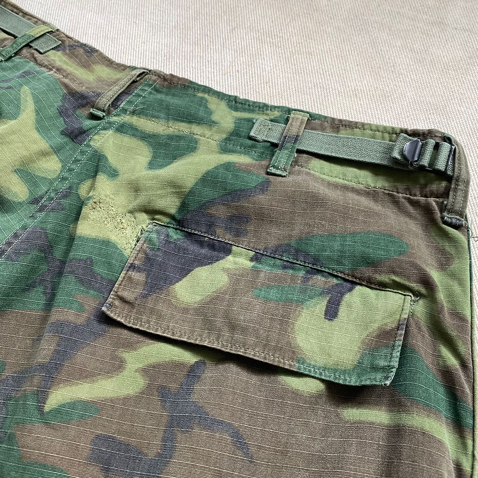 섬네일: 60’s US ARMY ERDL JUNGLE FATIGUE TROUSERS 