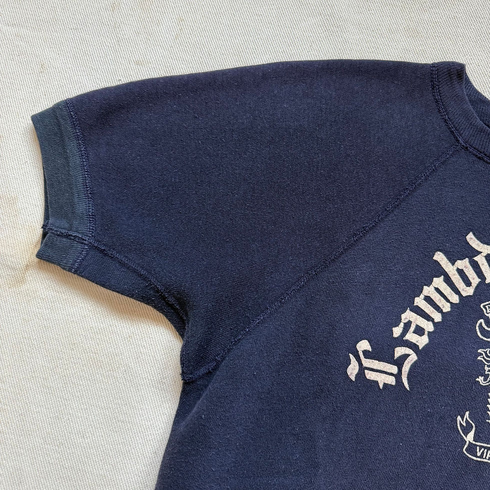 Miniaturbild: 60’s CHAMPION RUNNER TAG S/S FLOCK PRINT SWEATSHIRT 
