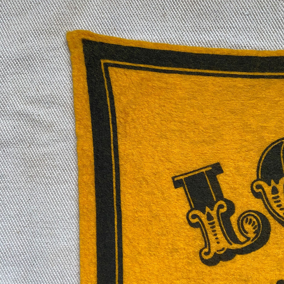 섬네일: 60’s PEANUTS LINUS & SALLY FELT BANNER 