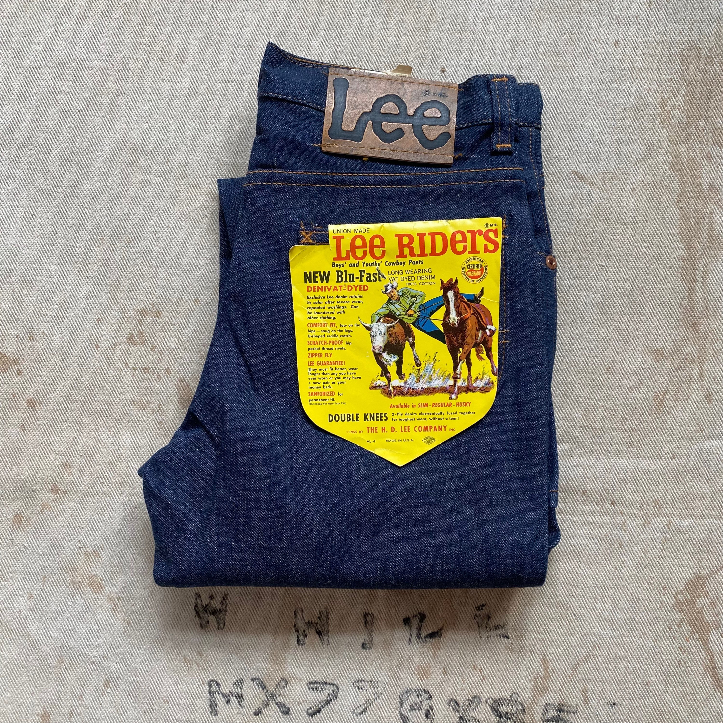 AROUND 50-60’s LEE RIDERS LOT V109H BOY’S DENIM PANTS