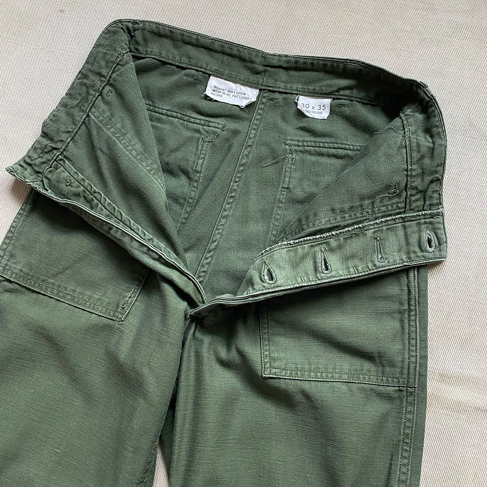 섬네일: 60’s US ARMY UTILITY TROUSERS 