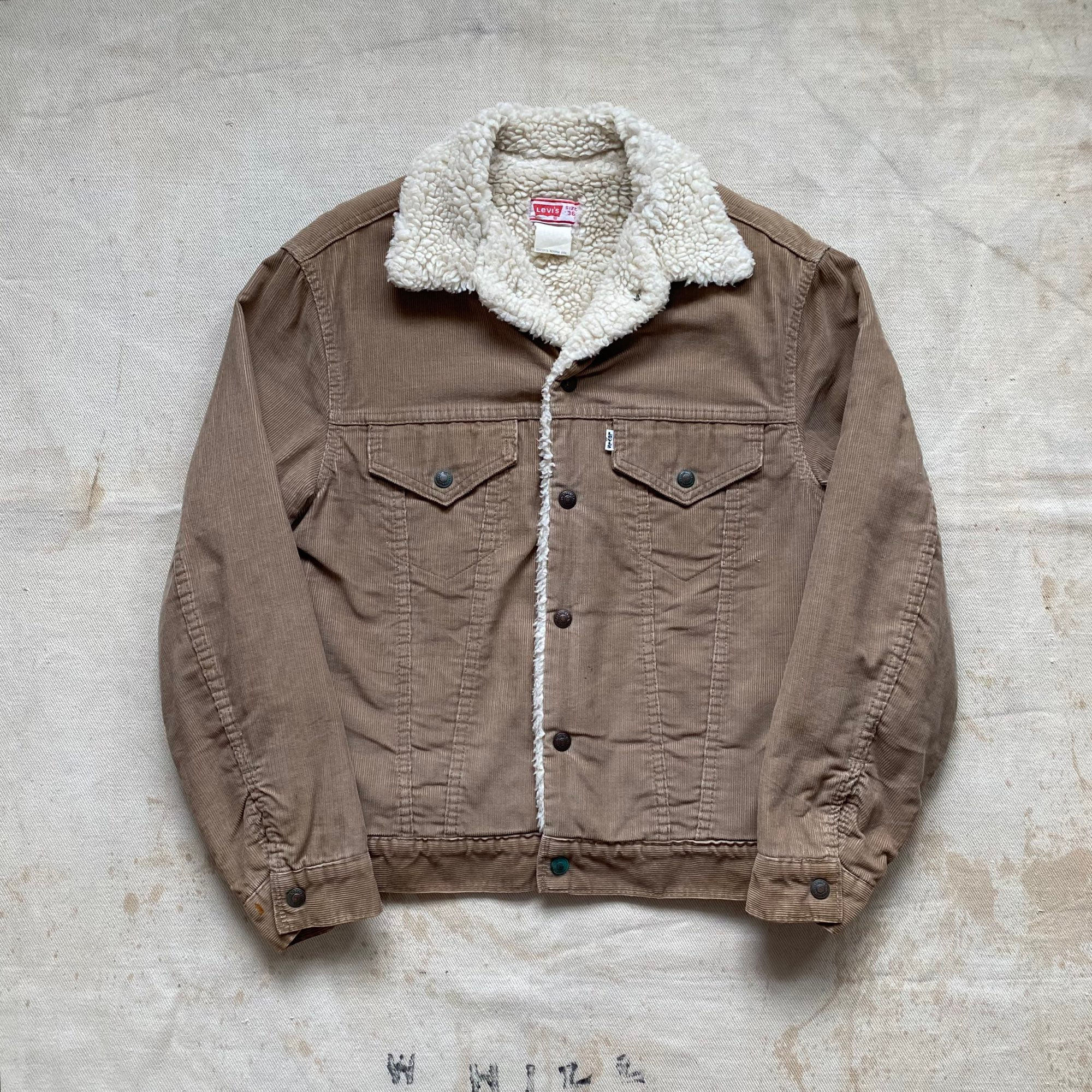70’s LEVI’S BOA LINED CORDUROY JACKET