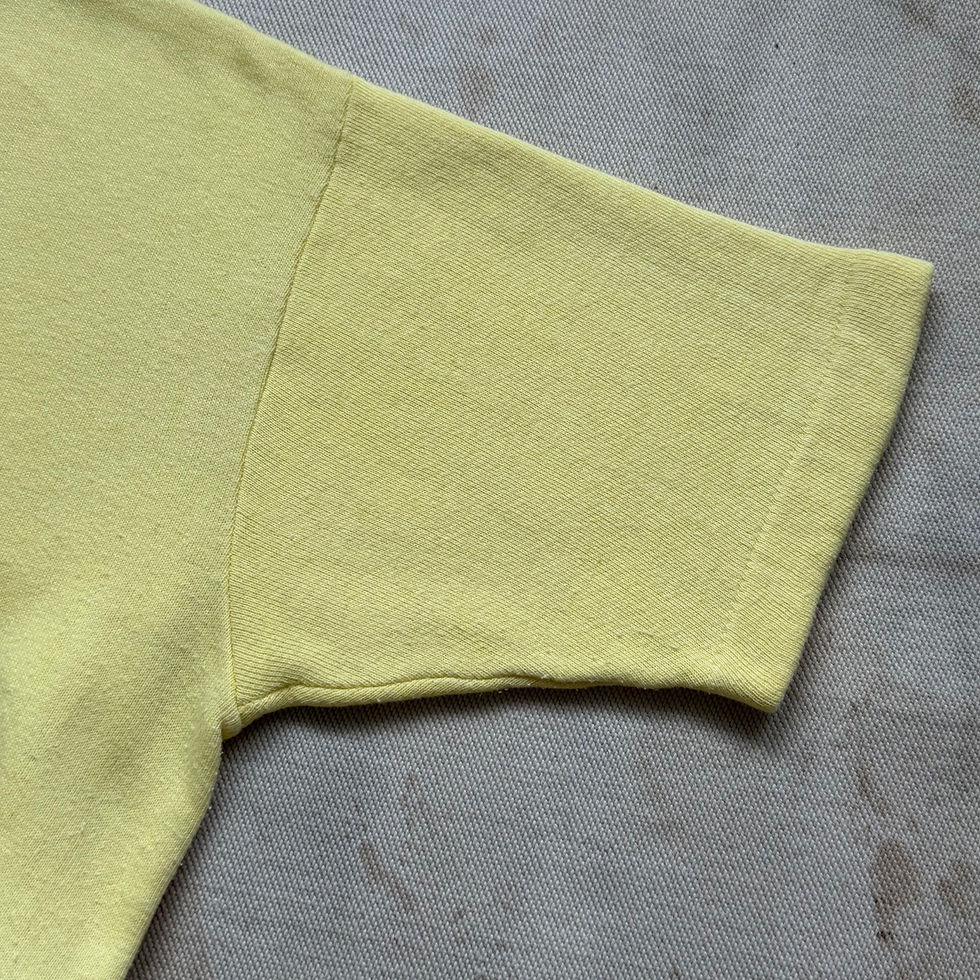 Thumbnail: 60’s UNKNOWN BRAND QUARTER ZIP S/S SWEATSHIRT 