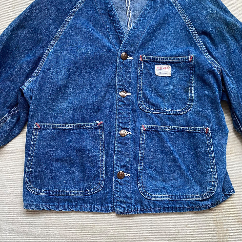 縮圖：60’s BIG MAC ENGINEER DENIM JACKET 