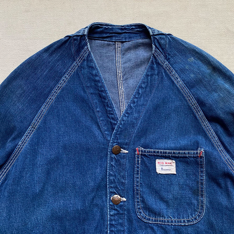 縮圖：60’s BIG MAC ENGINEER DENIM JACKET 