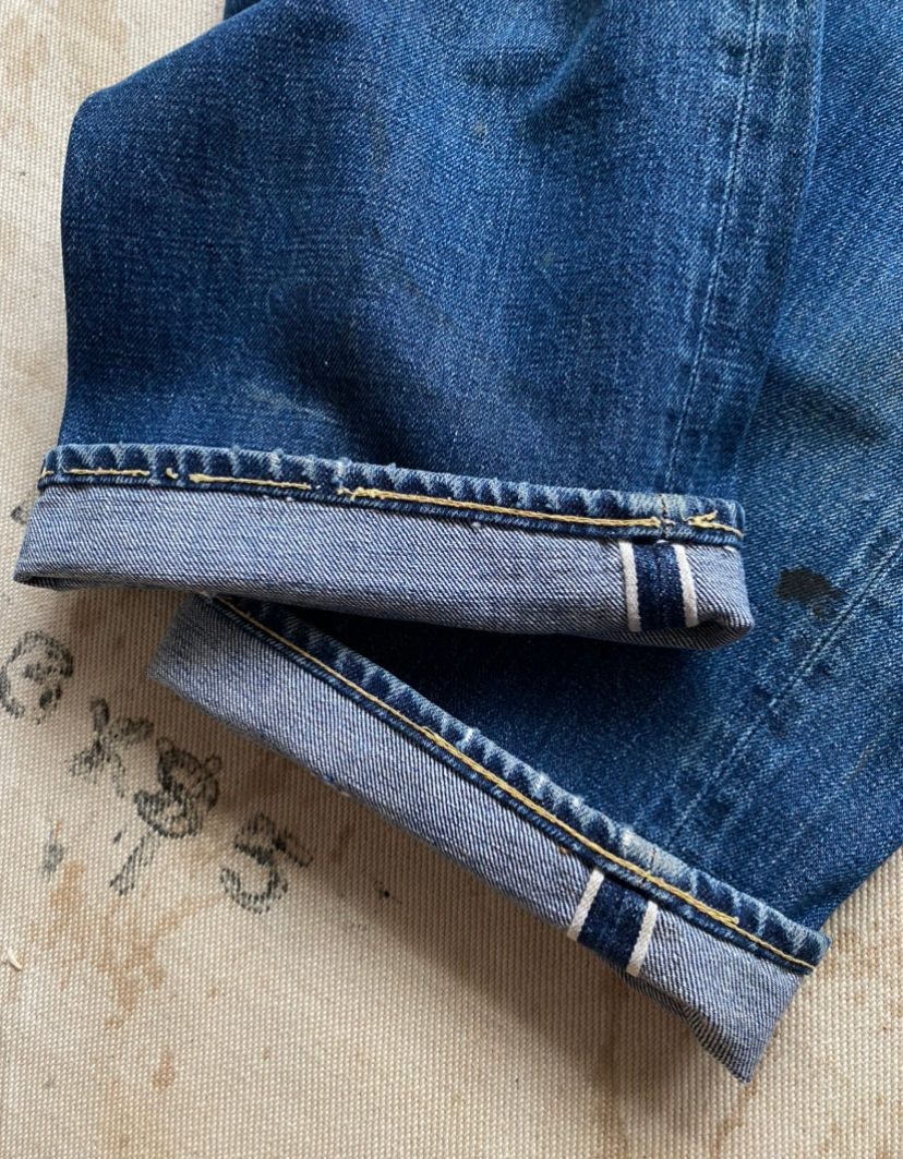 섬네일: 60's LEVI’S 501 S TYPE BIG E DENIM JEANS