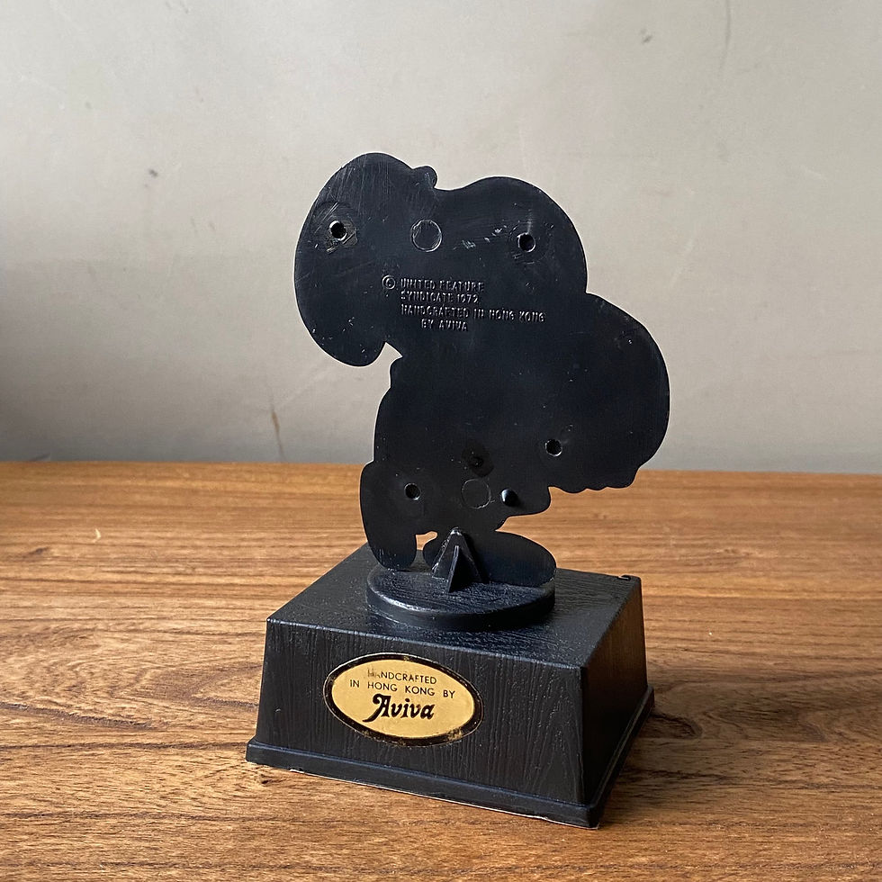 섬네일: 70’s AVIVA SNOOPY “WORLD’S GREATEST BOWLER” TROPHY 