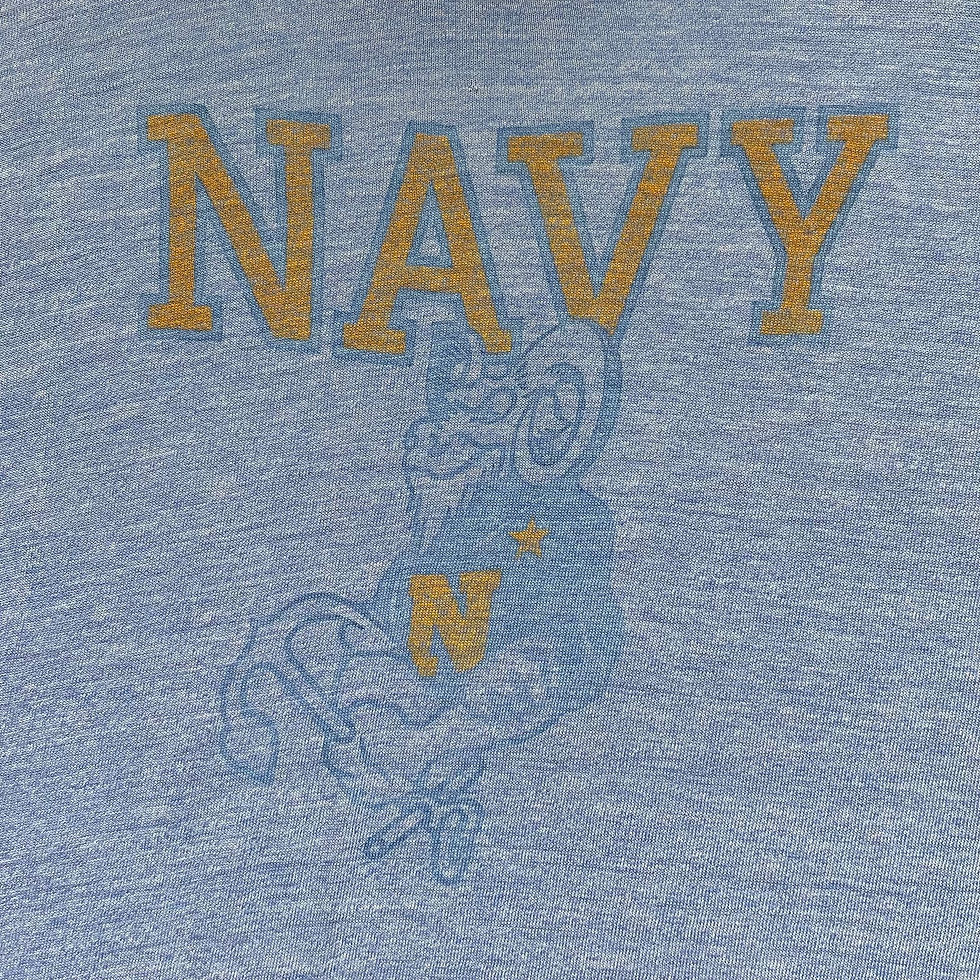 섬네일: 80’s VELVA SHEEN “NAVY” T-SHIRT