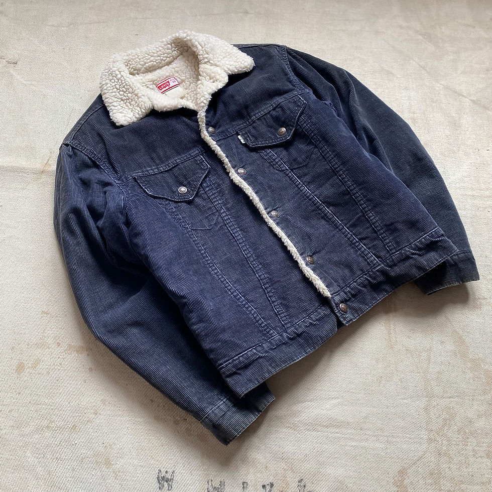Miniaturbild: 70’s LEVI’S BOA LINED CORDUROY JACKET