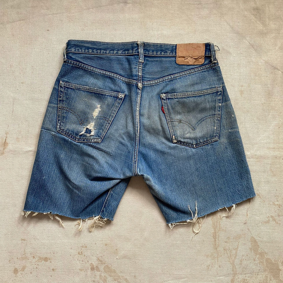 縮圖：60-70’s LEVI’S BIG E CUT OFF SHORTS SINGLE STITCH