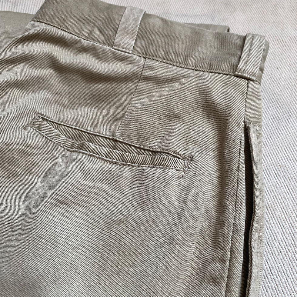 Miniaturbild: 60’s US ARMY KHAKI TROUSERS 