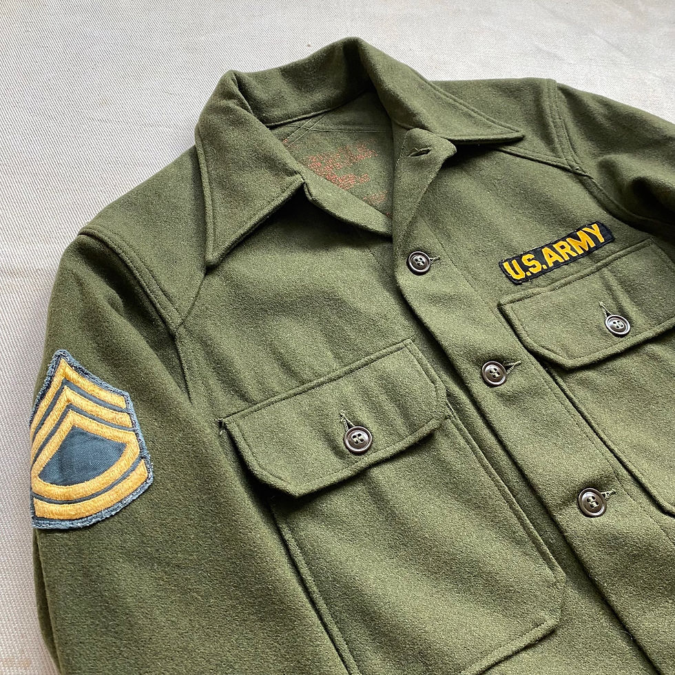 Miniaturbild: 50’s US ARMY KOREAN WAR WOOL SHIRT