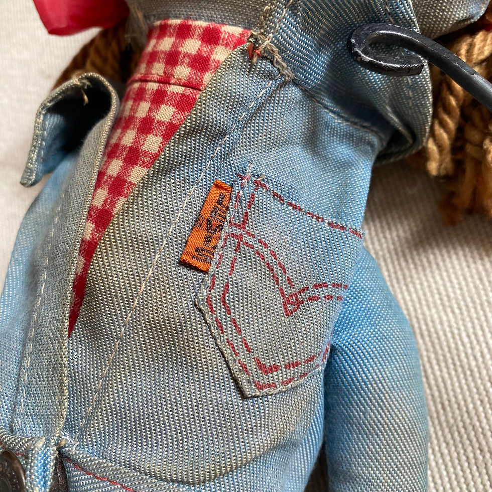 섬네일: 70’s LEVI’S DENIM RAG DOLL