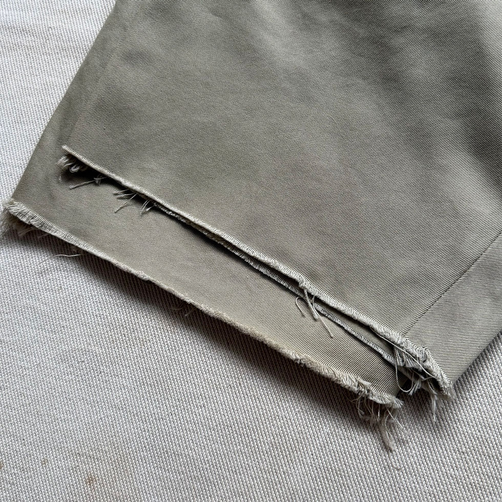 Miniaturbild: 60’s US ARMY CUT OFF KHAKI TROUSERS 
