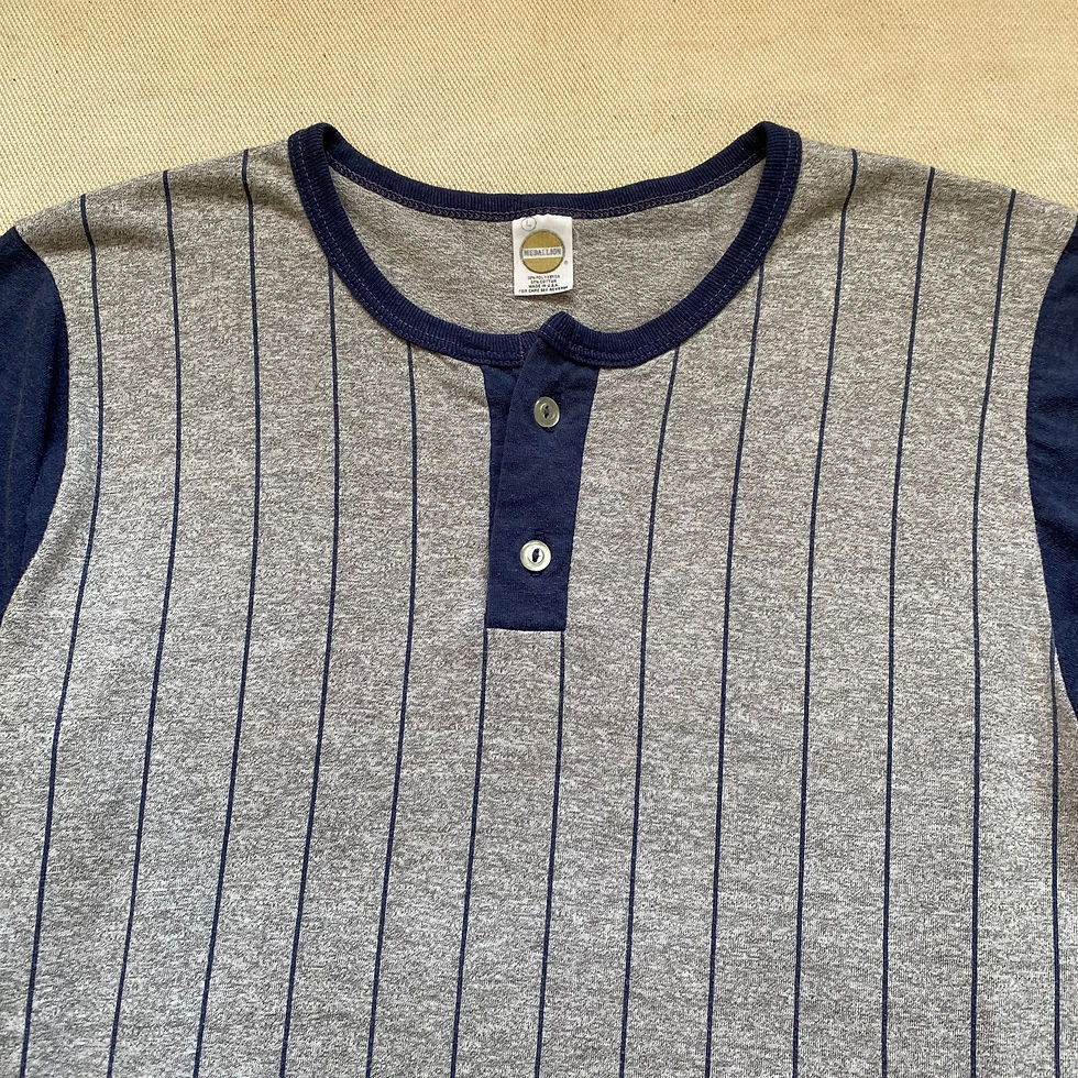 섬네일: 70-80’s MEDALLION BASEBALL T-SHIRT MADE IN U.S.A.
