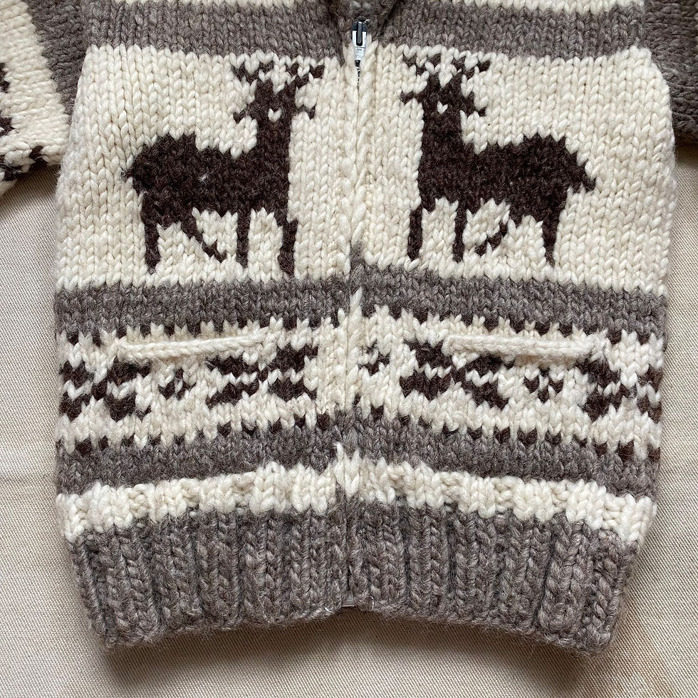 Miniaturbild: 90-00’s UNKNOWN BRAND FULL ZIP COWICHAN CARDIGAN