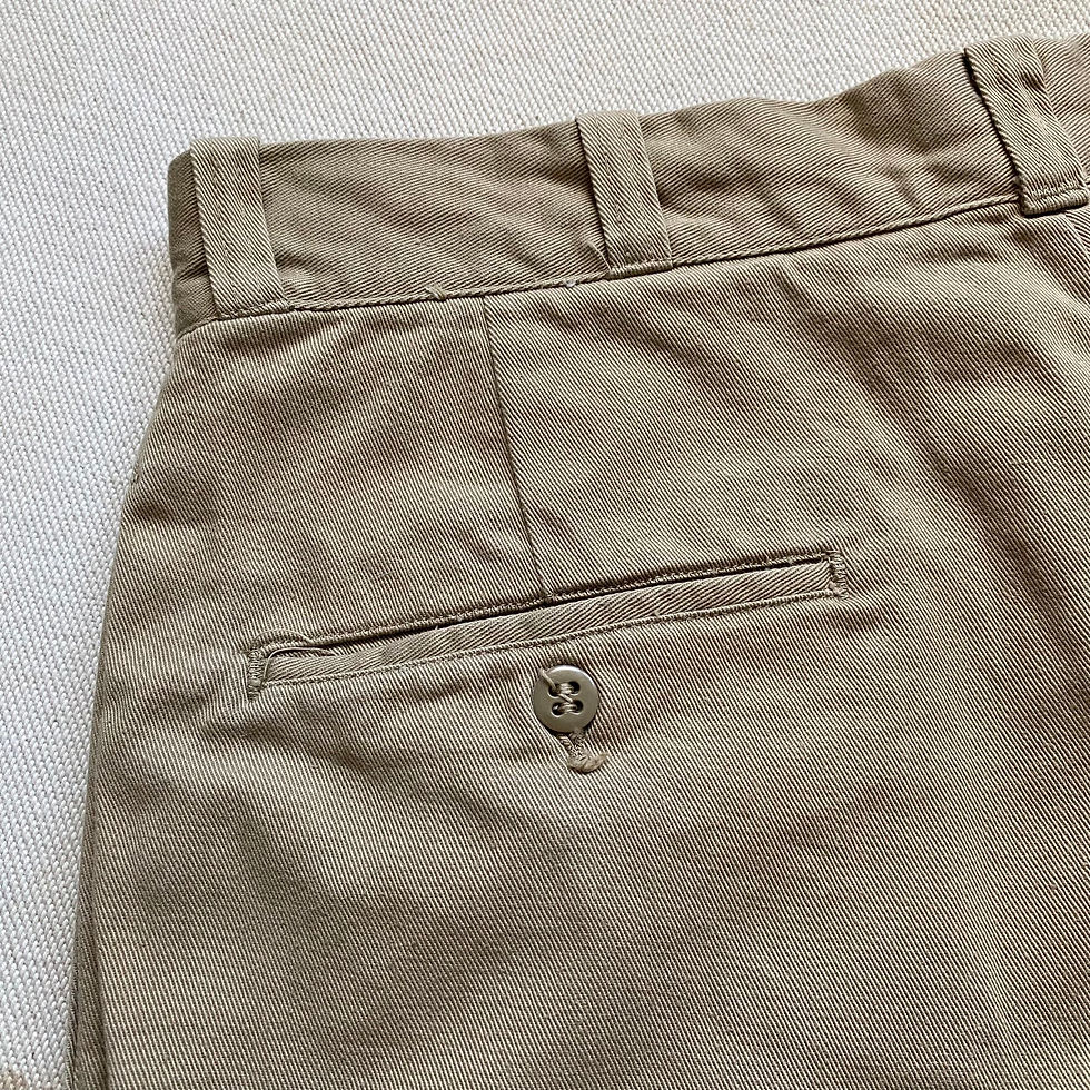 섬네일: 60’s US ARMY KHAKI TROUSERS 