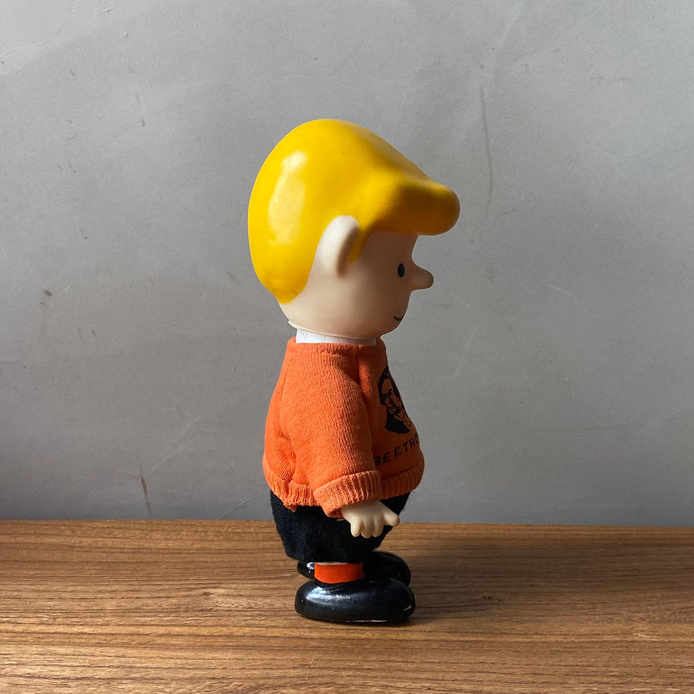 섬네일: 60’s PEANUTS POCKET DOLL SCHROEDER WITH BEETHOVEN SWEATSHIRT  