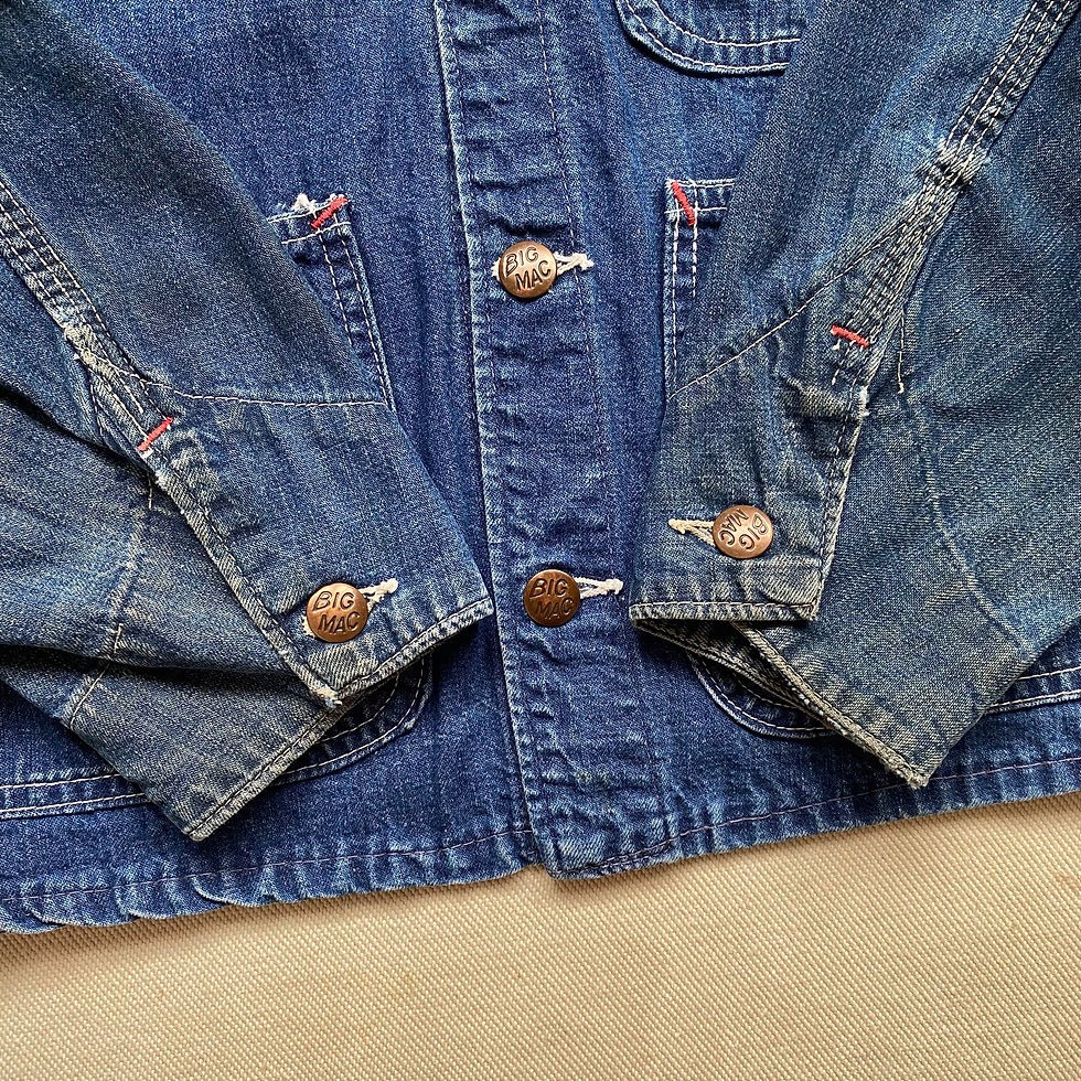 縮圖：60’s BIG MAC ENGINEER DENIM JACKET 