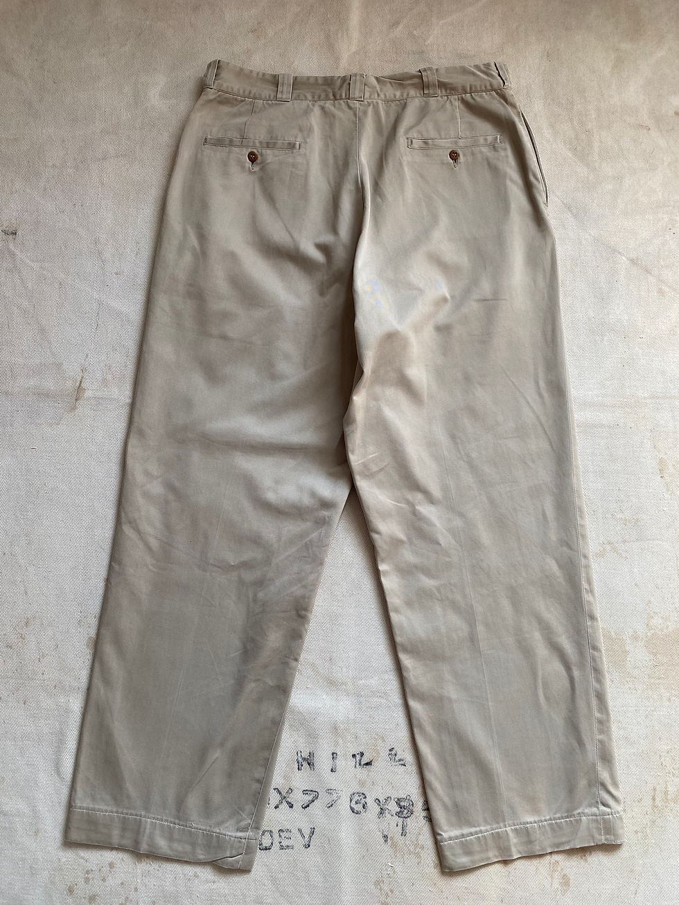 Miniaturbild: 50’s US ARMY KHAKI TROUSERS 