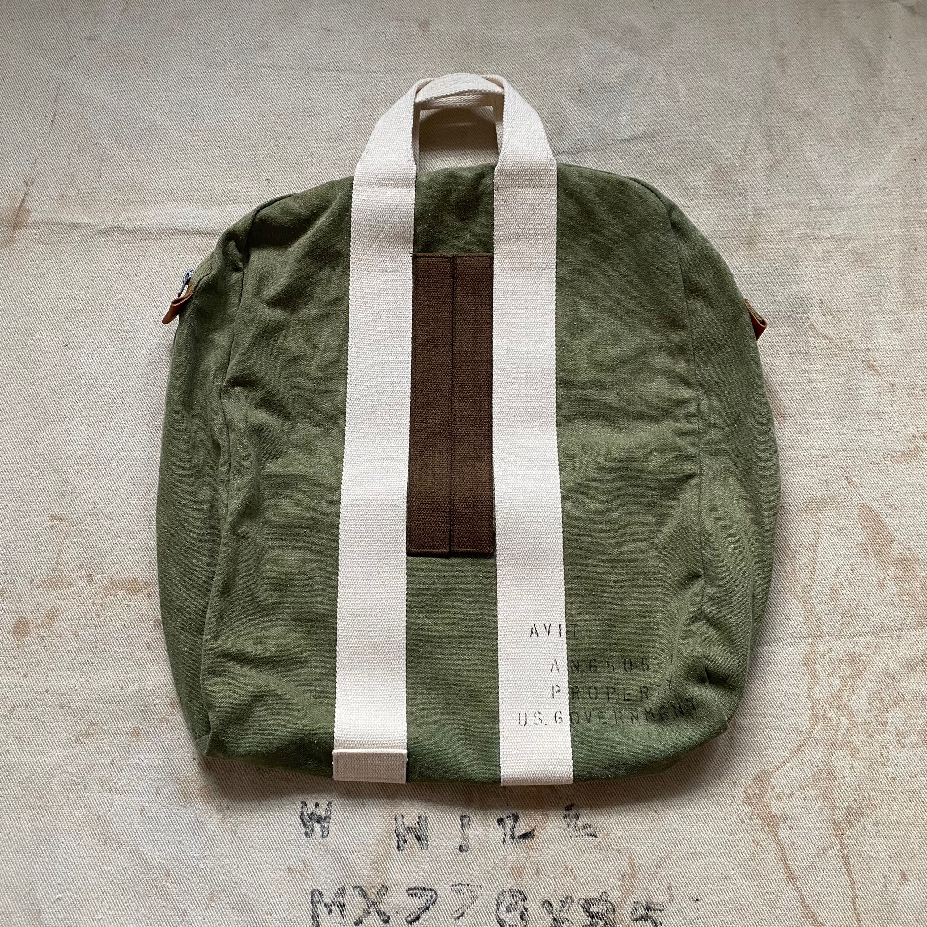 HANDMADE AVIATORS KIT BAG REMADE CANVAS PRODUCTS