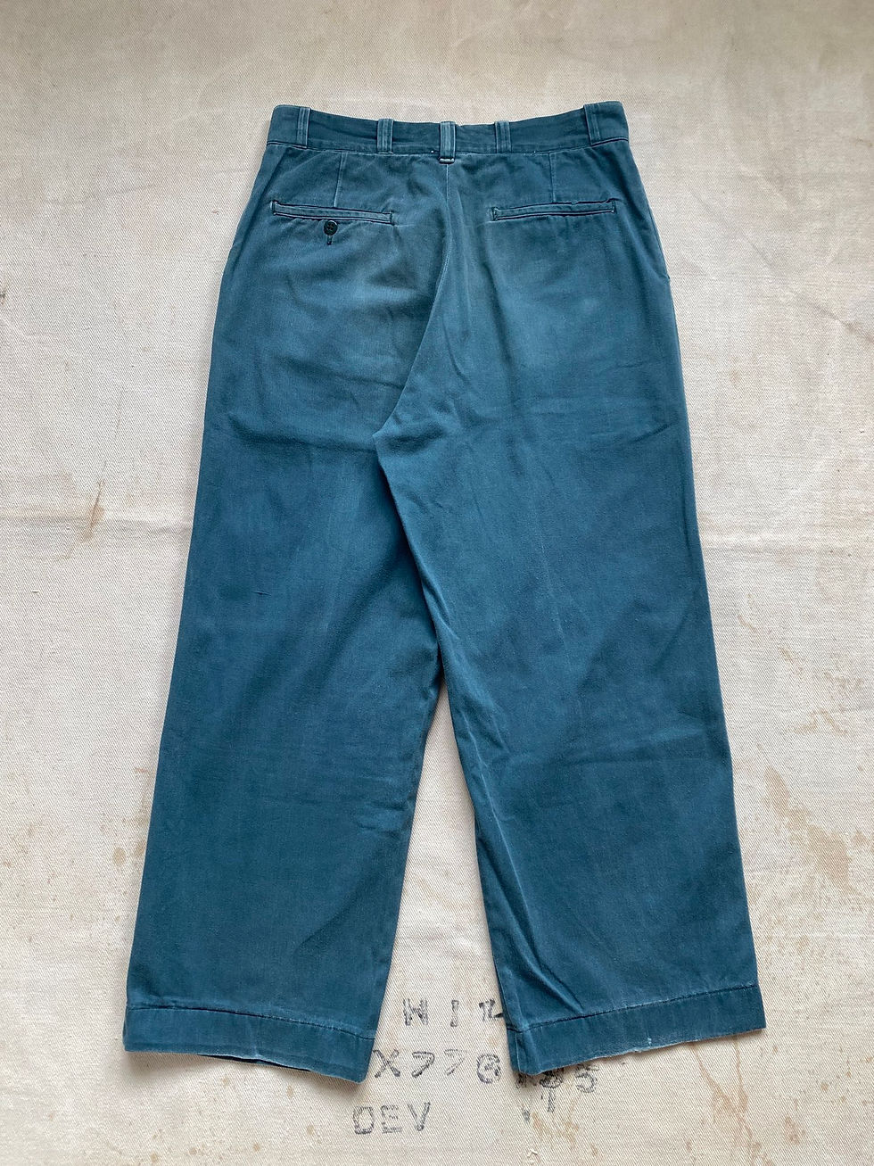 Thumbnail: 60’s ARMY TWILL COTTON WORK PANTS