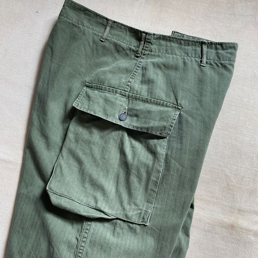 섬네일: 40’s US ARMY M-43 HBT TROUSERS 