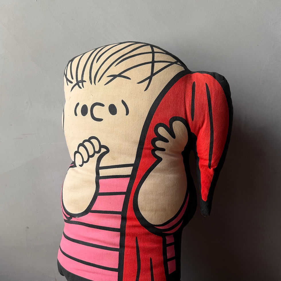 섬네일: 60’s LINUS PILLOW DOLL WITH ORIGINAL BAGGED