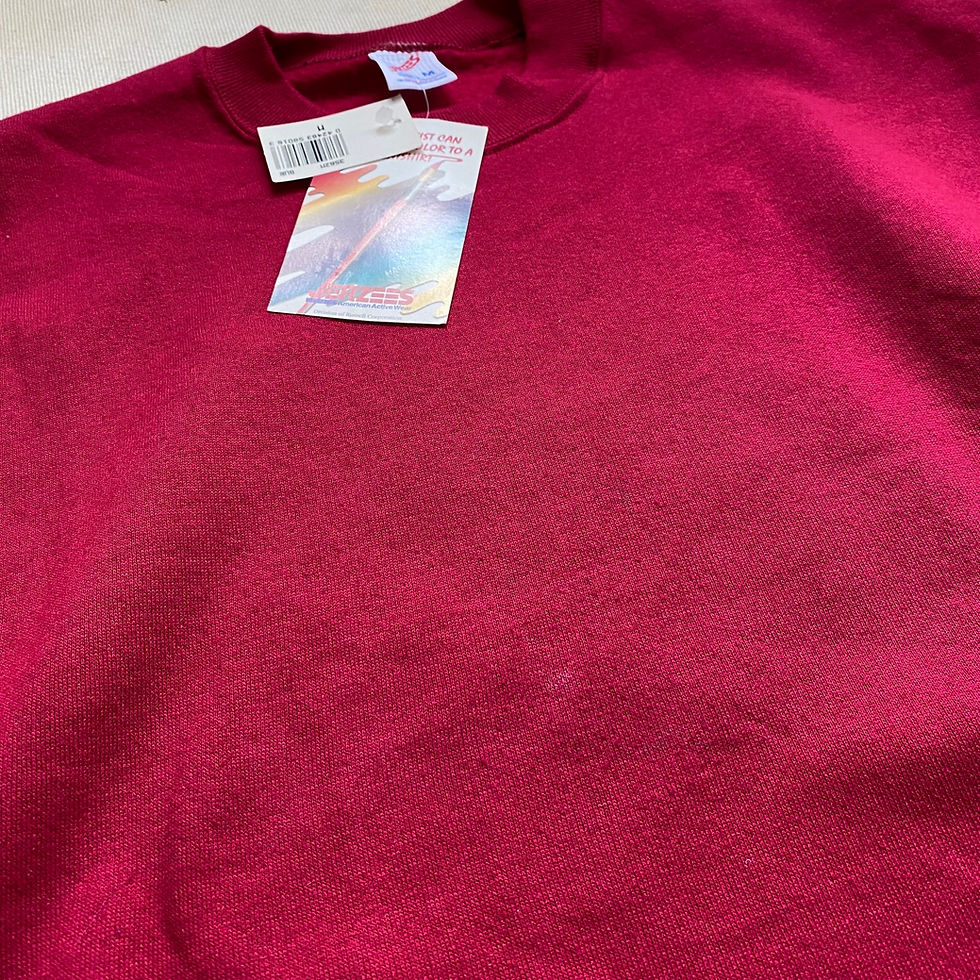 Thumbnail: DEADSTOCK 80-90’s JERZEES PLAIN SWEATSHIRT MADE IN USA