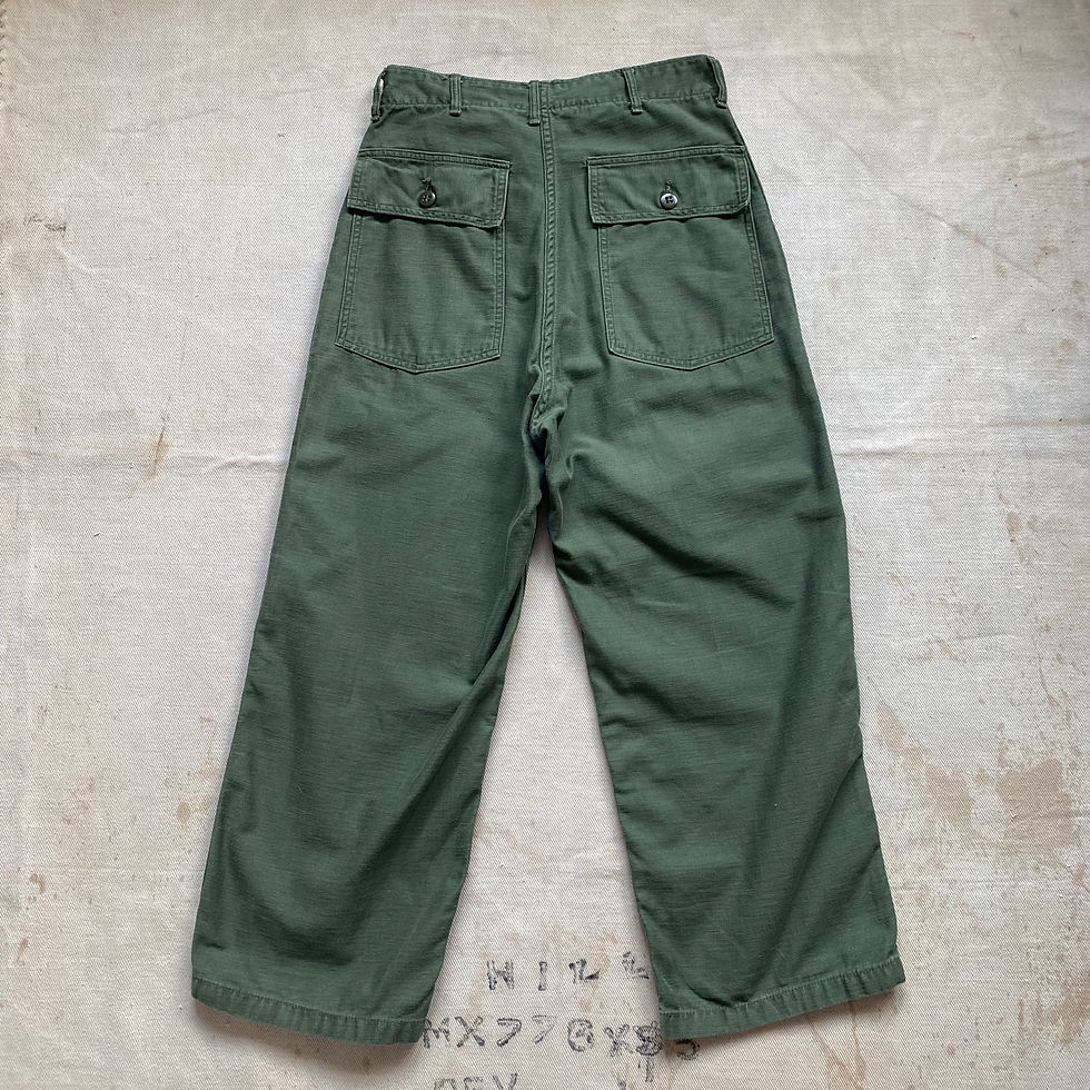 섬네일: 60’s US ARMY UTILITY TROUSERS 
