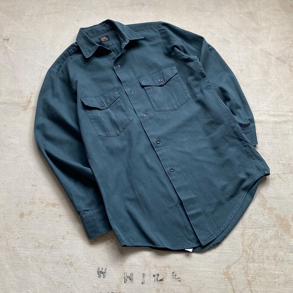 섬네일: 60’s LEE COTTON WORK SHIRT MADE IN U.S.A.