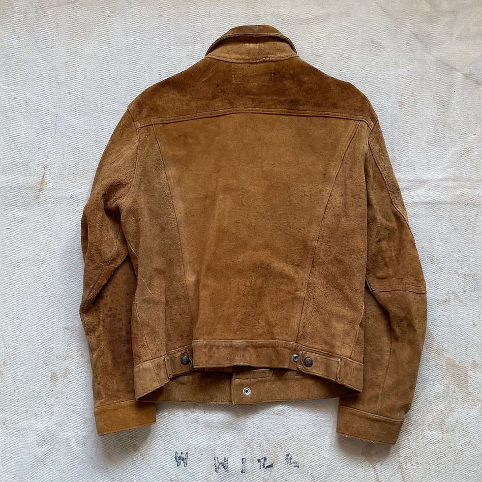 縮圖：60-70’s LEVI’S 70505 BIG E SUEDE JACKET 
