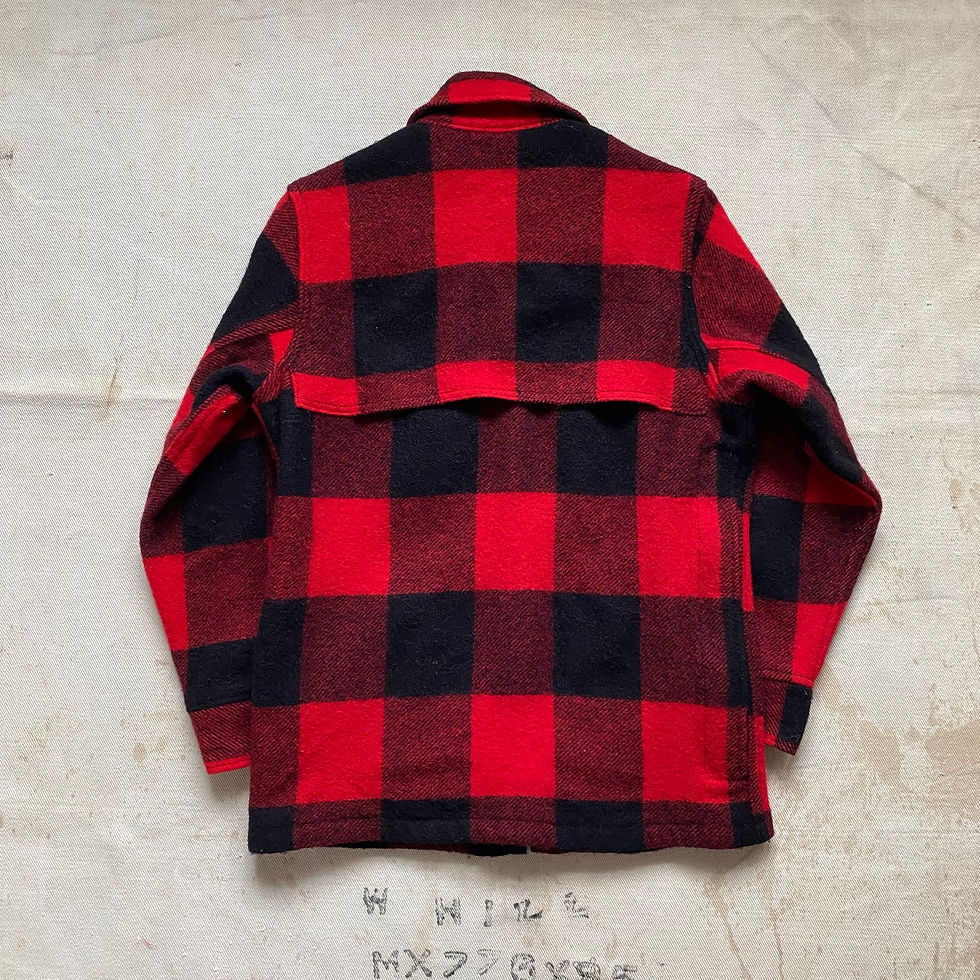 섬네일: 70-80’s WOOLRICH PLAID WOOL JACKET 