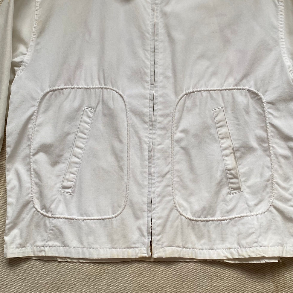 섬네일: 50-60’s BRENT COTTON SWING TOP WITH CHAIN STITCH EMBROIDERED 