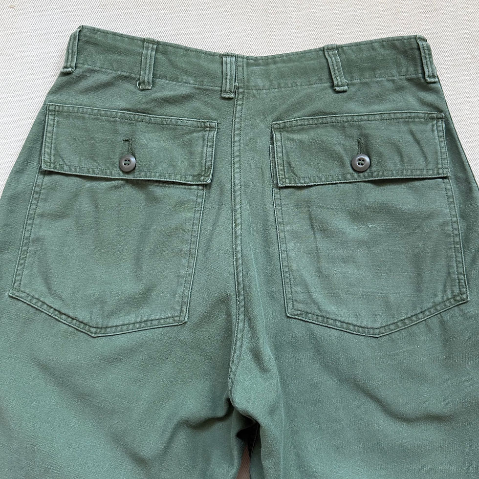 섬네일: 60’s US ARMY UTILITY TROUSERS 