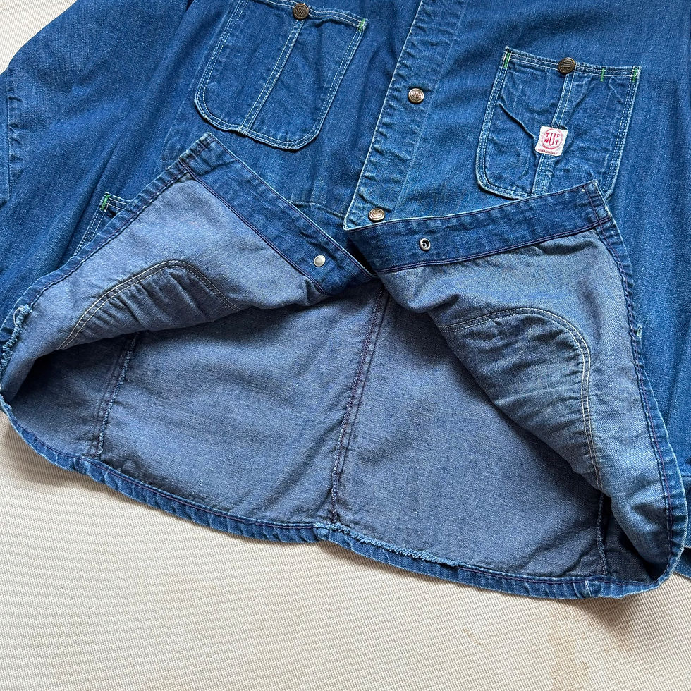 Miniaturbild: 70’s TUF NUT DENIM COVERALL 