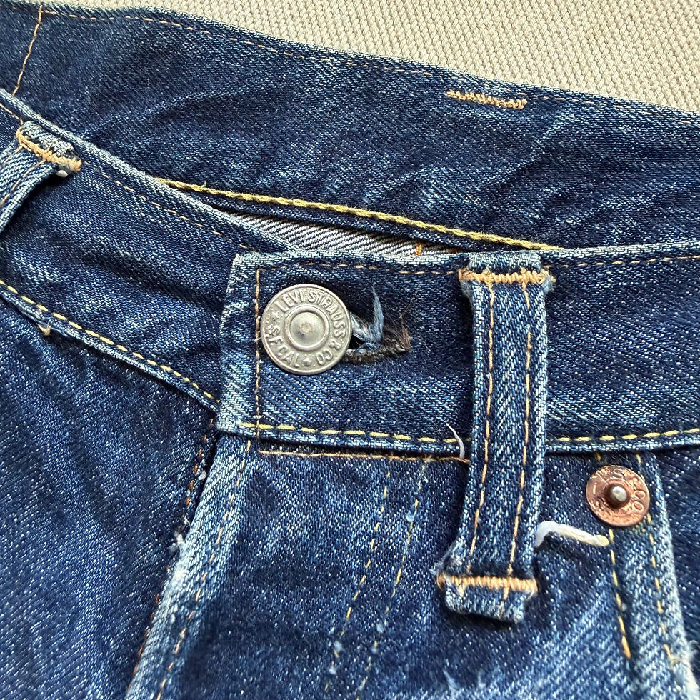 섬네일: 60’s LEVI’S 501 BIG E SINGLE STITCH DENIM 