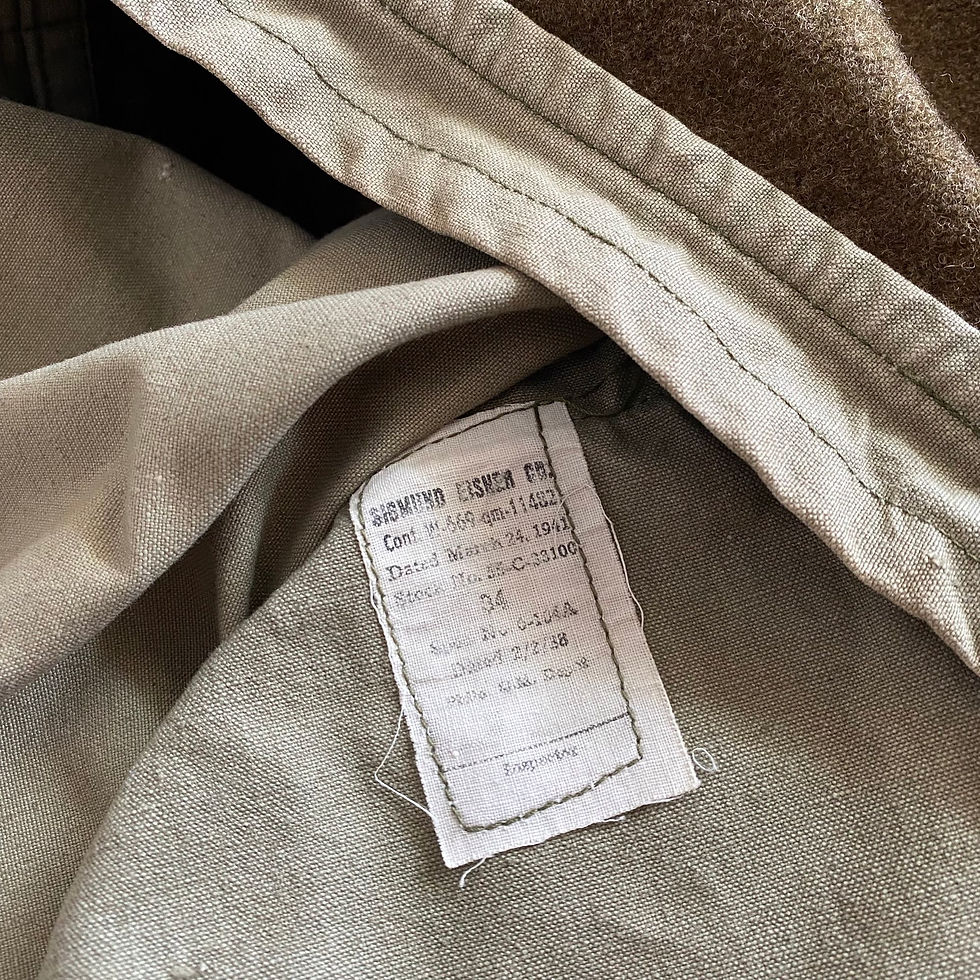 섬네일: WW2 40’s US ARMY MACKINAW JEEP COAT